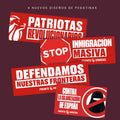 PACK DE PEGATINAS AGITACIÓN