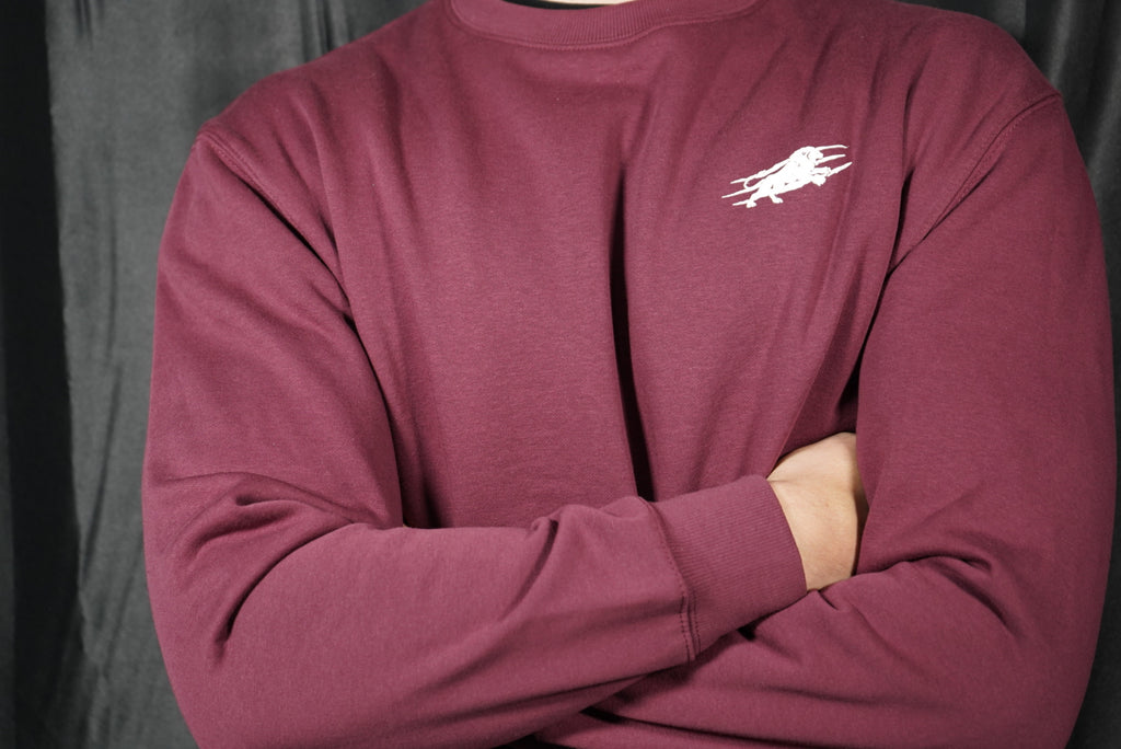 SUDADERA “SALVAR ESPAÑA” GRANATE