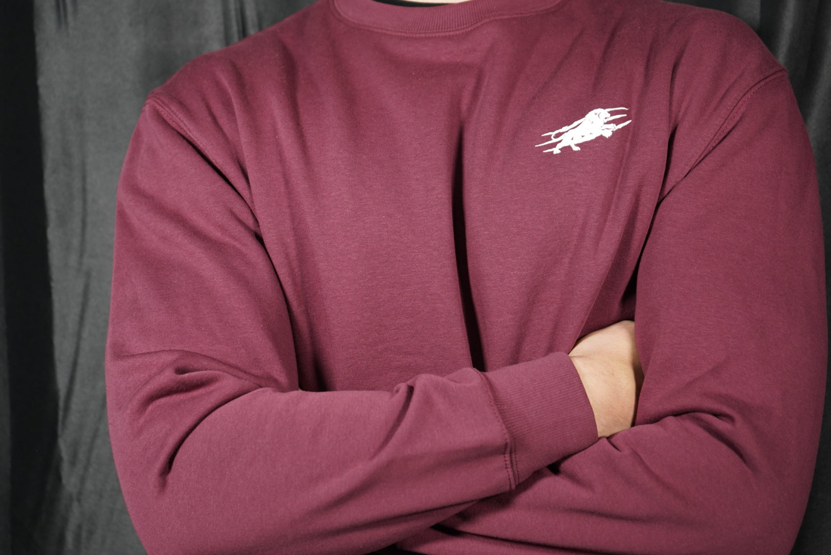 SUDADERA “SALVAR ESPAÑA” GRANATE