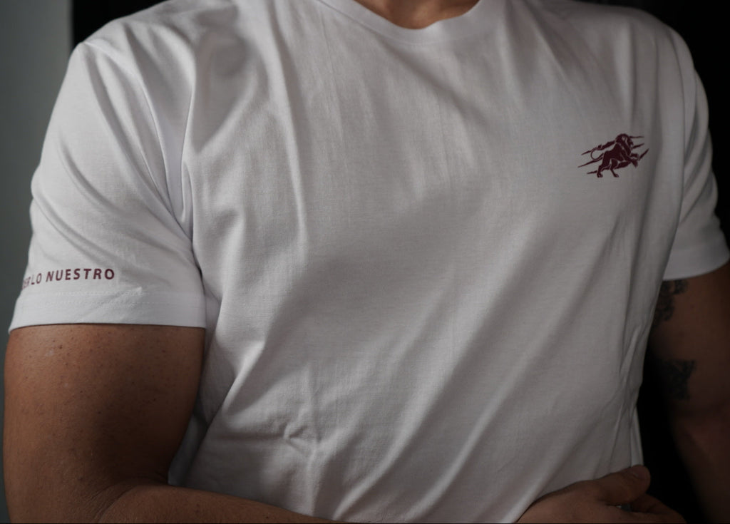 CAMISETA “DEFENDER LO NUESTRO” BLANCA
