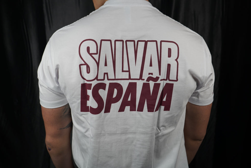 CAMISETA “DEFENDER LO NUESTRO” BLANCA
